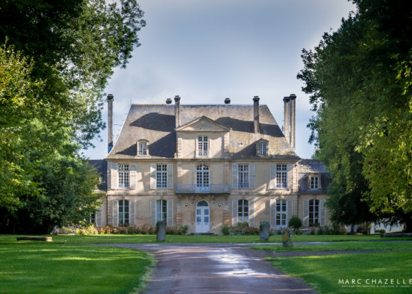 Vue du chateau de Martragny - Normandie