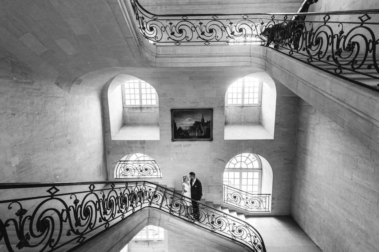 mariage a la mairie de Caen Normandie Marc CHAZELLE photographe