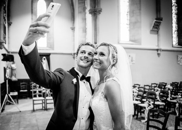 Selfie de mariage