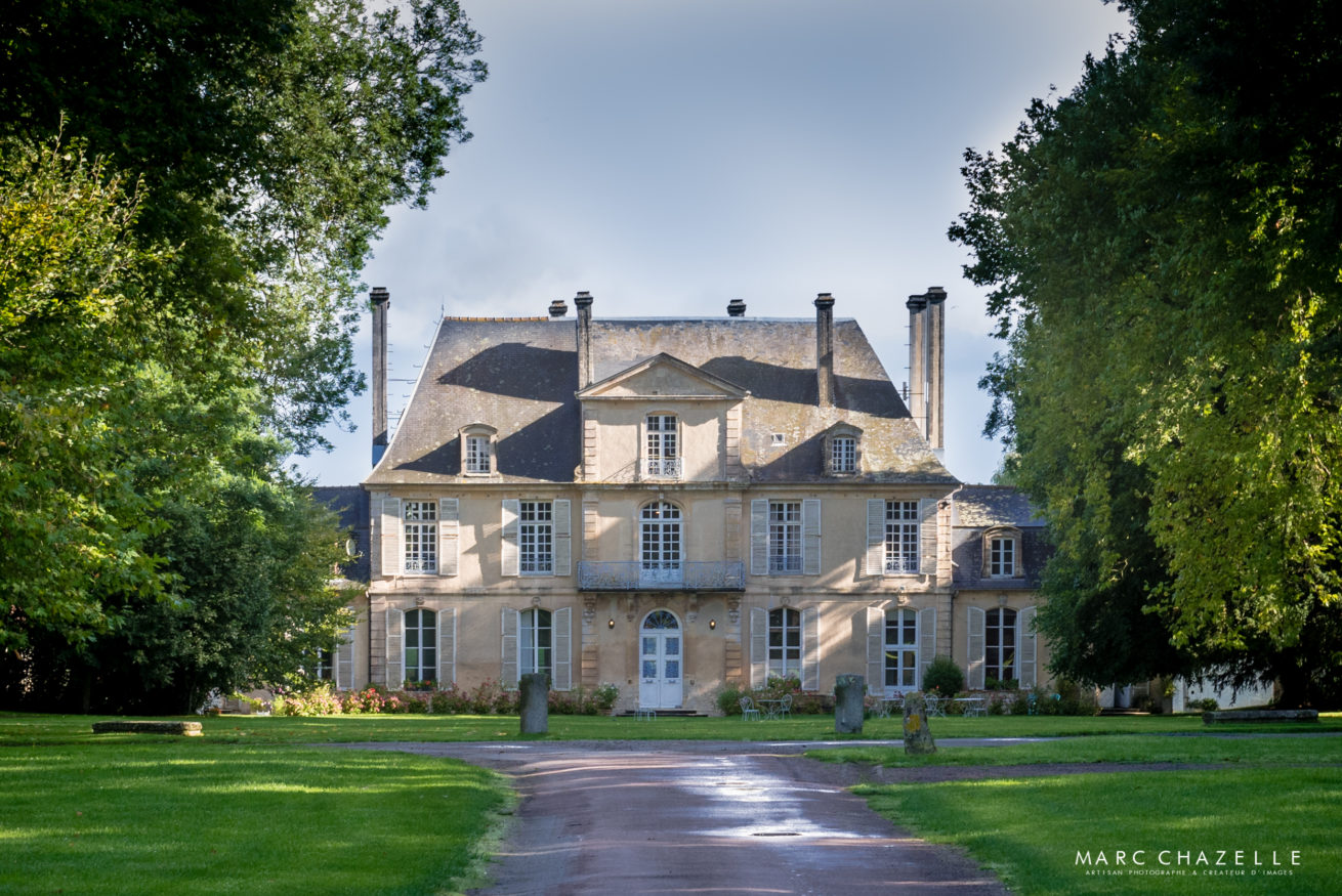 Vue du chateau de Martragny - Normandie