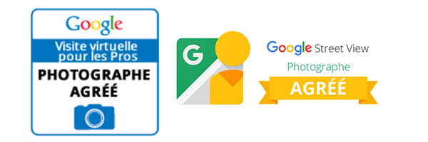 Agrément Badge Google visite virtuelle en Normandie 