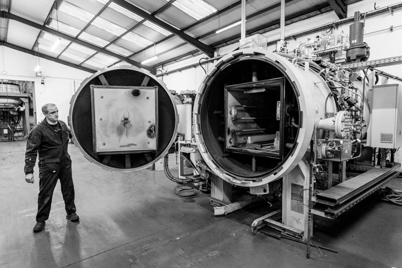 Reportage photo au coeur dans une usine en Normandie - Marc Chazelle photographe industriel