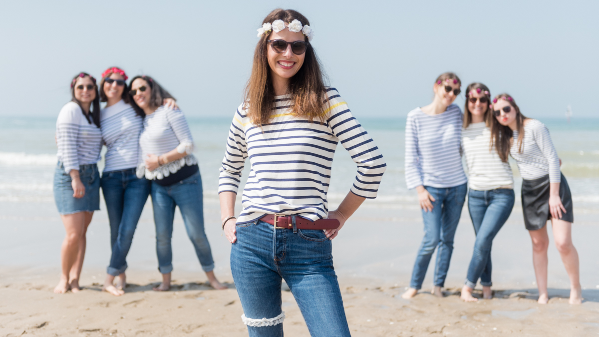 EVJF à Deauville sur la plage