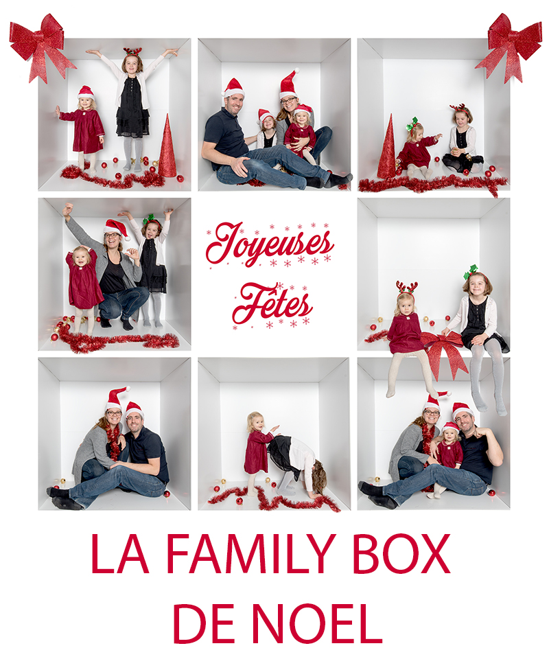 Family box de Noel en Normandie